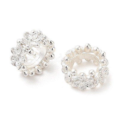 Экологически чистые латунные бусины с покрытием стойки KK-A186-08B-S-1