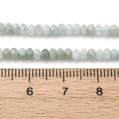 Природных амазонит бисер нитей G-RM2025-D19-B01-1