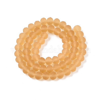 Прозрачные стеклянные бусины EGLA-A044-T8mm-MD23-1