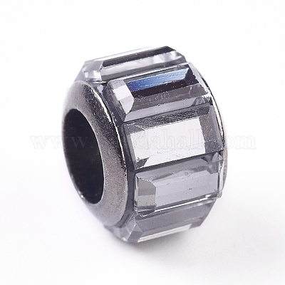 Стеклянные шампала бусины GPDL-WH0001-01H-1