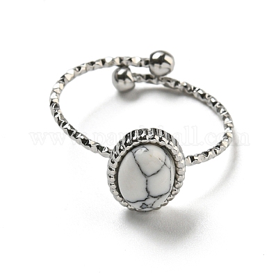 Овальные открытые манжетные кольца из нержавеющей стали 304 STAS-Z060-10P-1