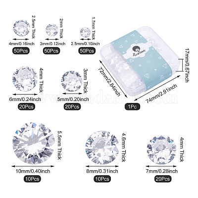 Кубического циркония кабошоны ZIRC-CD0001-06-1