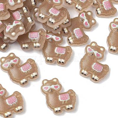 Пластиковые эмалевые кабошоны KY-Q070-06B-1