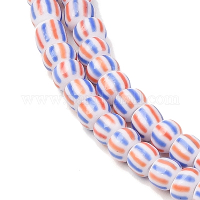 Бусы лэмпворк ручной работы BLOW-K001-01A-09-1