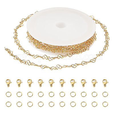 Наборы для самостоятельного изготовления цепочек из нержавеющей стали 304 DIY-TA0012-14-1