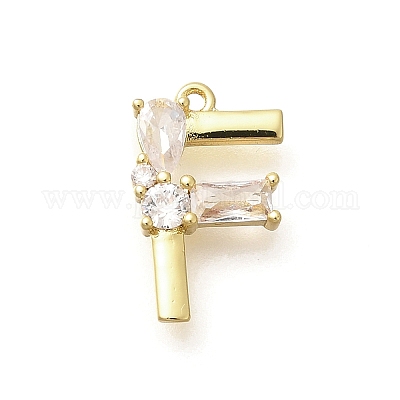 Латунные микро проложить кубического циркония подвески KK-M310-01G-06-1