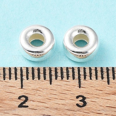 925 шарики стерлингового серебра&nbsp;STER-K174-02E-S-1