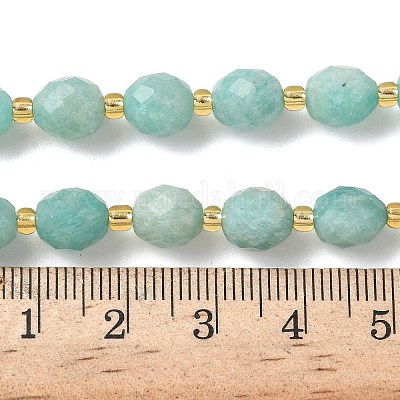 Природных амазонит бисер нитей G-F809-A33-01-1