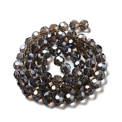 Гальванизируйте прозрачное стекло бисер нитей EGLA-A035-T8mm-A16-1