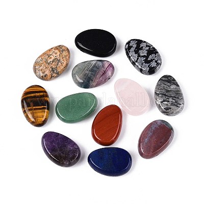 Природные каменные смешанные подвески G-N349-08-1