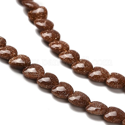 Синтетические голдстоуновские бисер пряди G-P575-C09-6mm-1