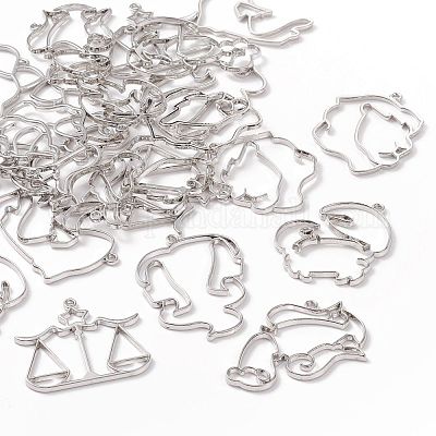 Подвески на лицевой панели из сплава цинка PALLOY-D580-05P-1