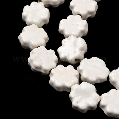 Фарфора ручной работы бисер нитей PORC-K010-05F-1