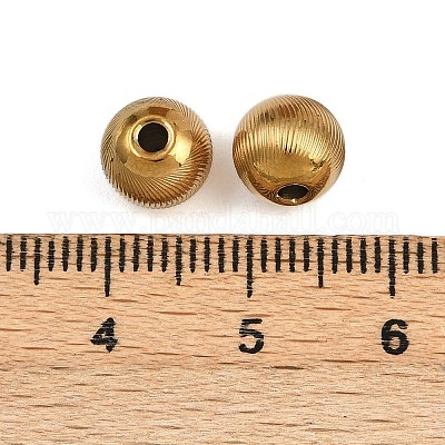 Бусины из нержавеющей стали 304 STAS-K311-01B-G-1