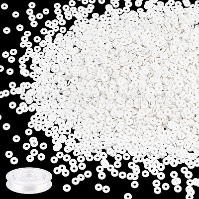 140 г бусины из полимерной глины ручной работы CLAY-PH0002-02-1