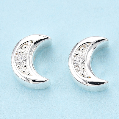 Латунные микро проложить кубического циркония бусы FIND-Z035-16S-1