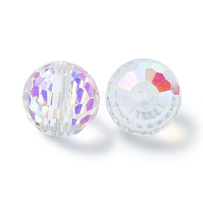 Ab цветные стеклянные бусины&nbsp;EGLA-P059-02B-AB29-1