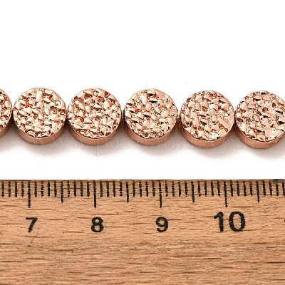 Гальванические нити из синтетических немагнитных гематитовых бусин G-L613-K01-01B-1