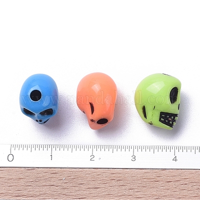 Античные акриловые бусины&nbsp;MACR-S778-M-1