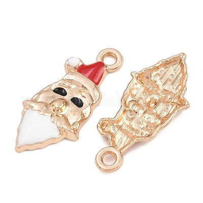 Новогодняя тема сплава эмали подвески FIND-I065-02F-KCG-1