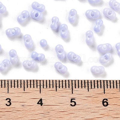 Выпечка краска стеклянные бусины SEED-A033-04H-1