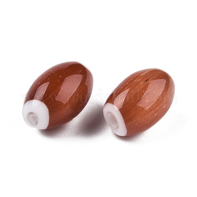 Бусы лэмпворк ручной работы LAMP-N023-004-01-1