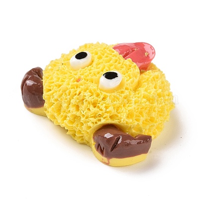 Мультяшные непрозрачные кабошоны из смолы RESI-G059-01C-1