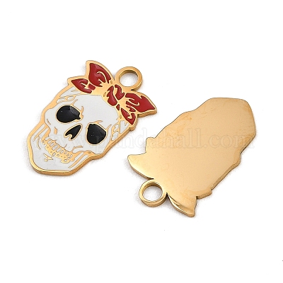 Подвески из нержавеющей стали 304 на Хэллоуин STAS-A120-27D-G-1