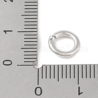 Латунные кольца прыжок открыт KK-S369-01P-02-1