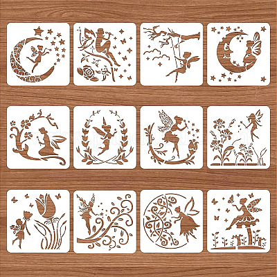 DESSIN MODÈLE MODÈLE Pochoirs En Plastique Peinture Modèles D'artisanat