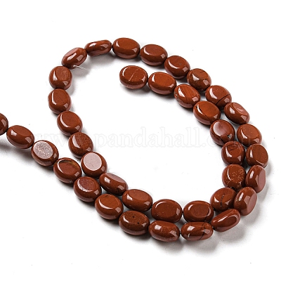 Натуральные красные яшмы бусы пряди G-M420-D09-01-1