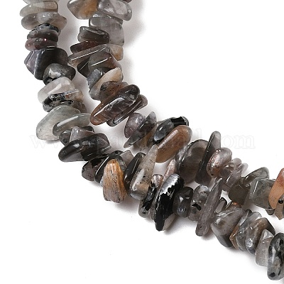 Натуральный лунный камень бисер нитей G-A284-B01-01-1