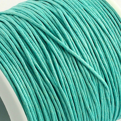 Воском хлопчатобумажная нить шнуры YC-R003-1.0mm-251-1