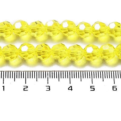 Гальванизируйте прозрачное стекло бисер нитей EGLA-A035-T8mm-A03-1