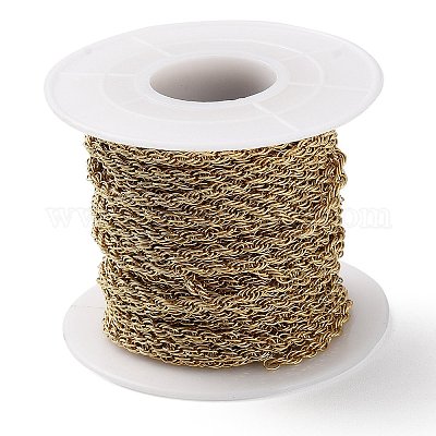 Ионное покрытие (ip) 304 нержавеющая сталь тросовые цепи CHS-G027-08B-G-1