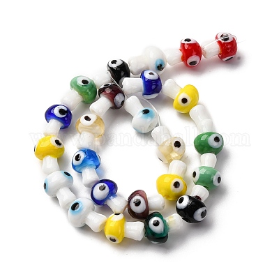 Ручной сглаза бусины бисер нитей&nbsp;LAMP-S069-01A-06-1