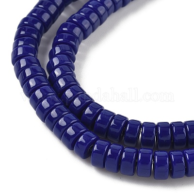 Непрозрачное стекло бисер нитей GLAA-I060-01B-1