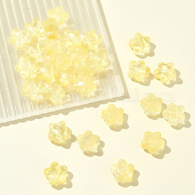 30 шт. стеклянные бусины для выпечки GLAA-FS0001-99C-1