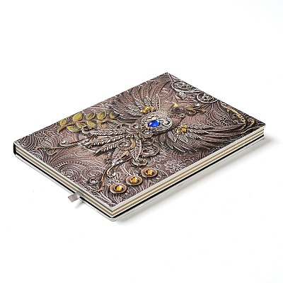 Блокнот из тисненой искусственной кожи 3d OFST-PW0009-002B-1