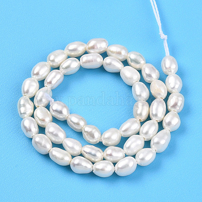 Нити из натурального культивированного пресноводного жемчуга PEAR-N012-03Q-01-1