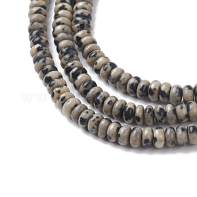 Природные яшмы далматин бисер нитей G-H292-A09-02-1