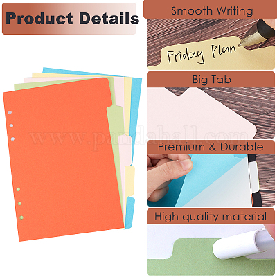 4 пакет 4 разделителя для папок-регистраторов AJEW-CP0008-49B-1