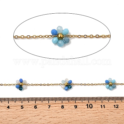 Цепи из нержавеющей стали 304 с цветочным узором CHS-H113-01G-05-1