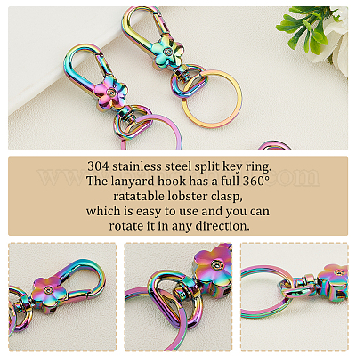 10 шт. поворотные застежки из цинкового сплава в виде цветка FIND-PH0009-02-1