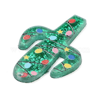 Акриловые подвески на рождественскую тематику OACR-A034-01H-1