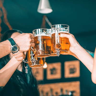 Подвески для бокалов из сплава кактуса в тибетском стиле AJEW-AB00118-1