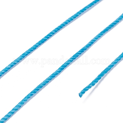 Круглая вощеная нить из полиэстера YC-D004-02E-063-1