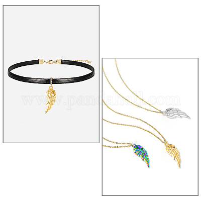 18 шт. подвески из нержавеющей стали 304 двух цветов STAS-DC0012-69-1