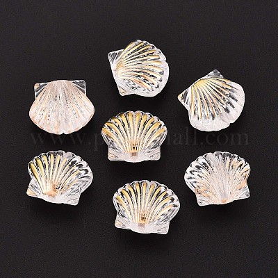 Прозрачные бусины из абс-пластика TACR-T028-78B-1