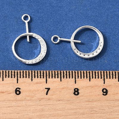 925 фурнитура из стерлингового серебра STER-D306-08S-1